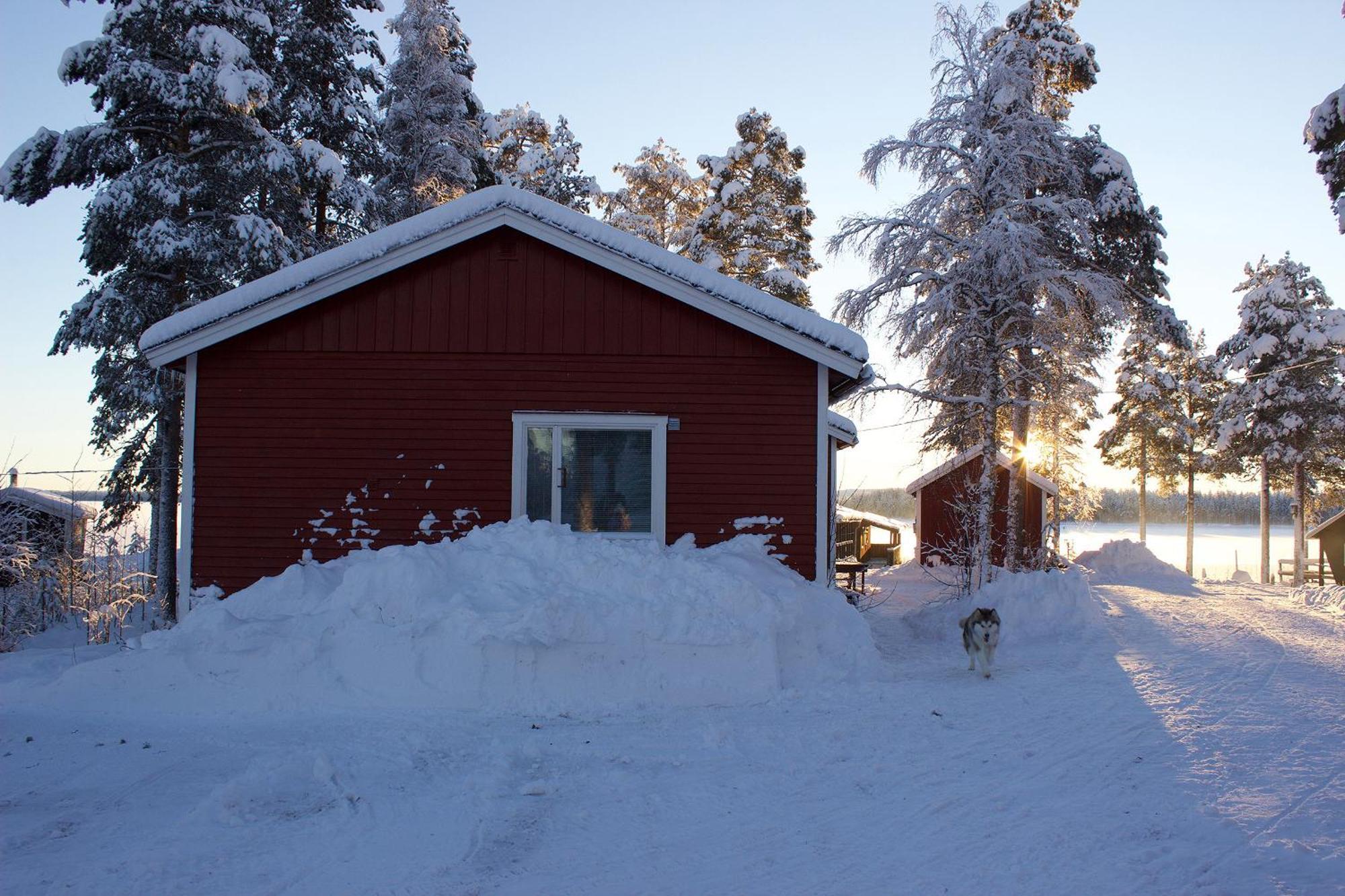 Sandsjoegarden Holiday Resort Blattniksele Exterior photo